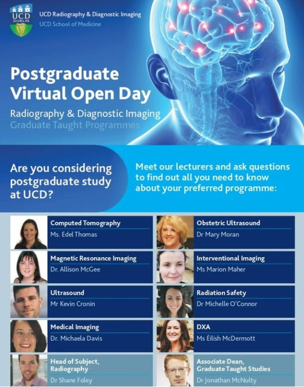 Radiography and DI Postgraduate Programmes Open Day