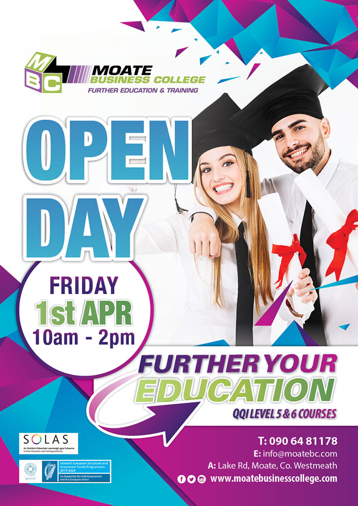 Moate Business College - 2022 Open Day