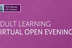 NUI Galway’s Adult Learners Virtual Open Evening