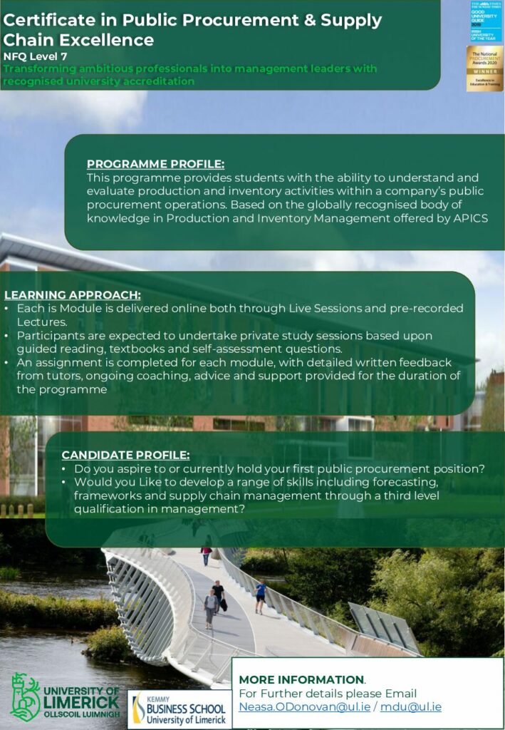 Procurement Course Pdf Introductory Certificate In Public Procurement – OXDQH