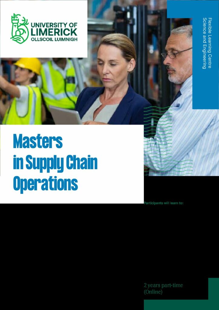 MSc in Supply Chain Operations Education Pdfs and Brochures
