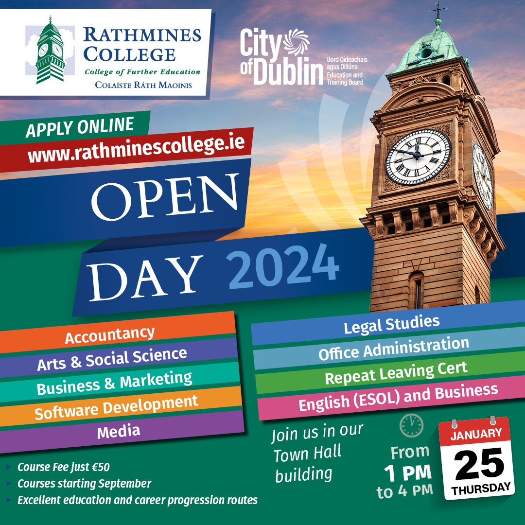 Rathmines College Open Day 2024