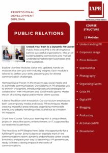 Professional Diploma in Public Relations