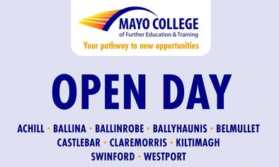 Mayo College of Further Education Open Day