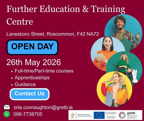 FET Open Day with GRETB Roscommon