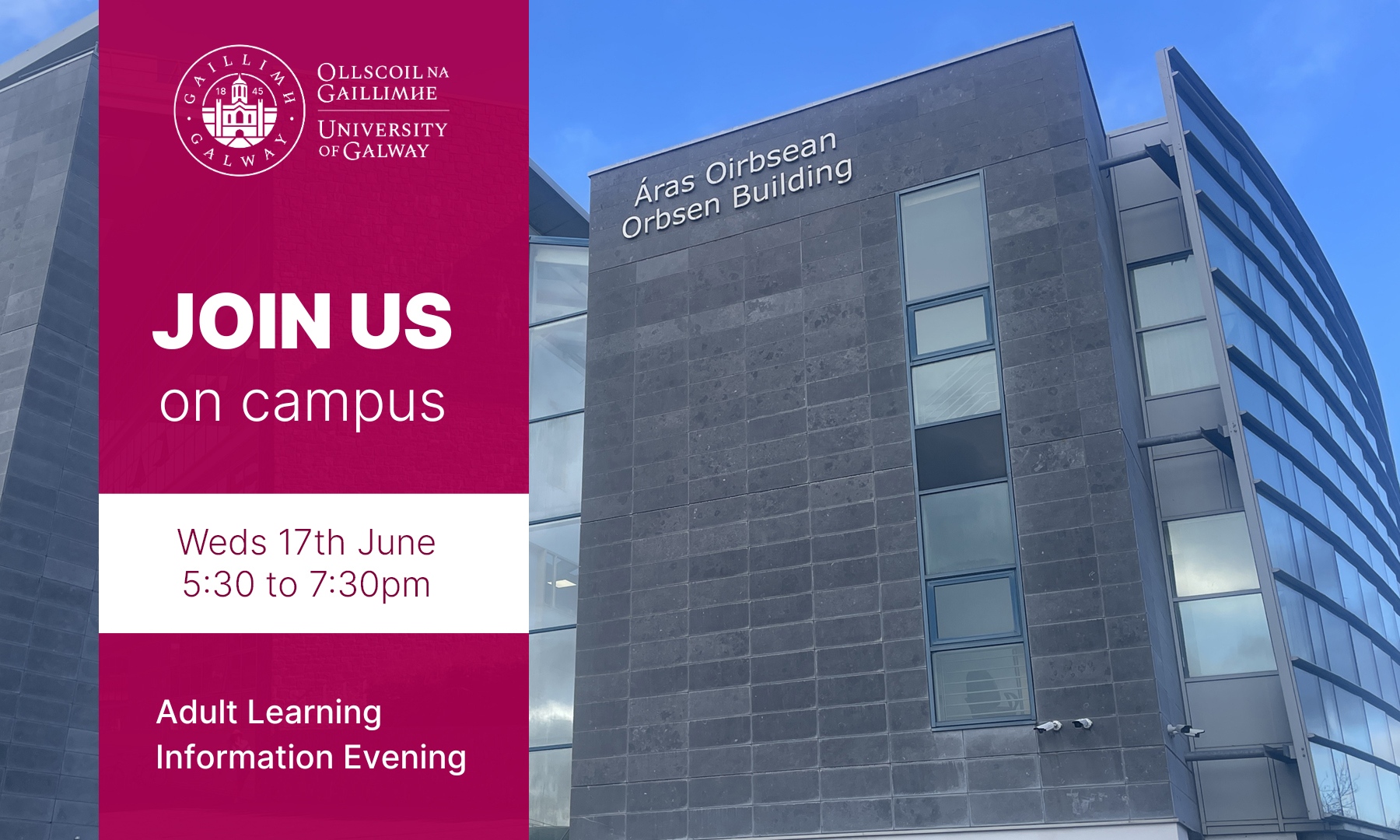 Adult Learning Information Evening